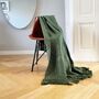 Marble Jungle Green Throw, thumbnail 1 of 3