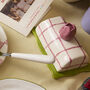 Handmade Flower Bud Butter Dish, thumbnail 2 of 2