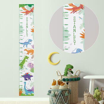 Personalised Dinosaur Height Chart, 4 of 7
