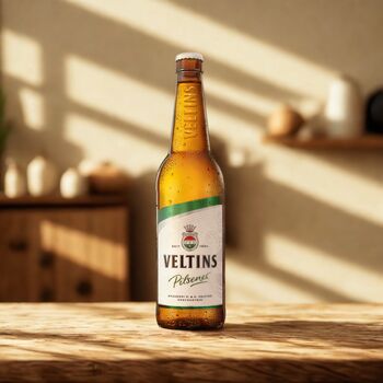 Veltins German Pilsener Gift Pack With Free Stein Glass – Two X 500ml Bottles, 3 of 7