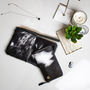 Black And White Cowhide Clutch And Purse Matching Set, thumbnail 1 of 8