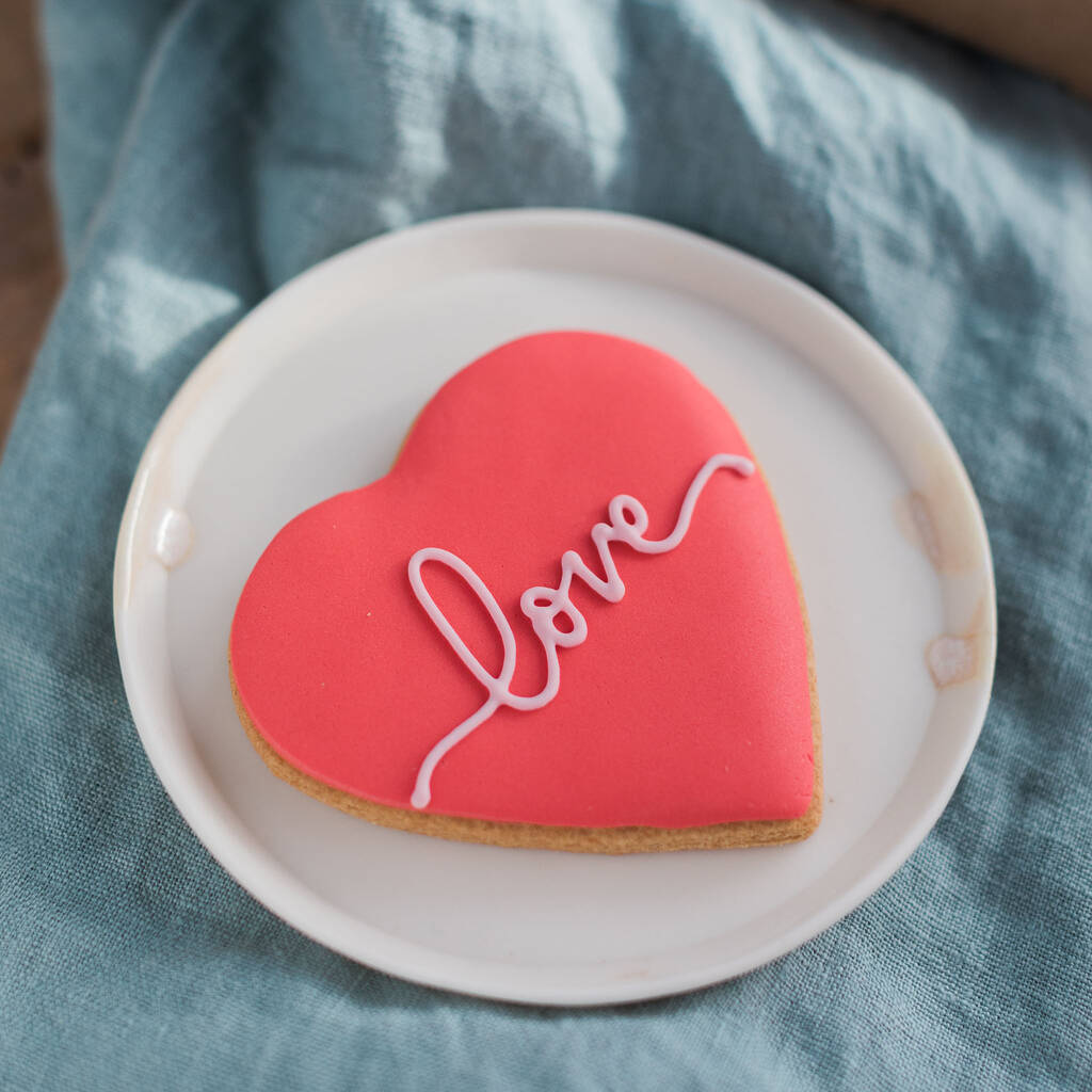 Love Heart Biscuit By My Bakes