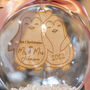 Personalised Penguin Couple Christmas Bauble, thumbnail 2 of 5