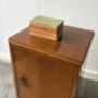 Vintage 1940’s Bedside Cabinet With Decorative Handle, thumbnail 6 of 12