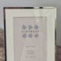 Sixtrees Silver Plated Photo Frame With Aperture, Five X Seven, thumbnail 2 of 3