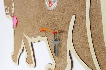 Lion Eco Friendly Cork Memo Board, 3 of 9