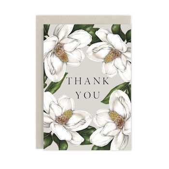 Spring Blossom 'Thank You' Botanical Card, 2 of 2