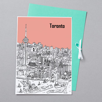 Personalised Toronto Print, 9 of 10