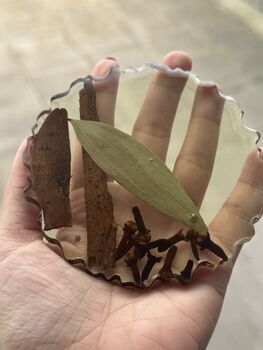 Set Of Four Garam Masala Infused Coasters, 9 of 12