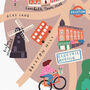 Brixton Illustrated London Map, thumbnail 4 of 6