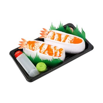 Christmas Gift Novelty Shrimp Sushi Socks Box, 2 of 6