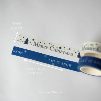 Two Christmas Washi Tapes, 4 of 6