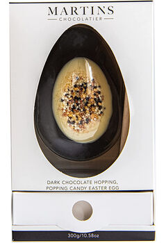 Dark Chocolate Popping Candy Easter Egg, 4 of 5