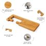Wooden Toilet Paper Rack With Shelf, thumbnail 8 of 11