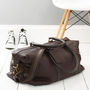 Anthony Handmade Leather Weekend Holdall, thumbnail 4 of 12