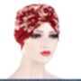Pre Tied Chemo Headwear Turban Headwrap Front Knot, thumbnail 7 of 7