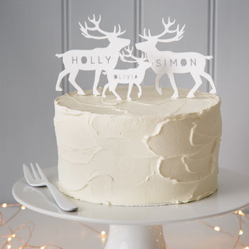 Personalised Arctic Animal Cake Toppers, 3 of 3