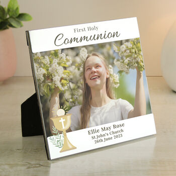 First Holy Communion Personalised Photo Frame, 2 of 4