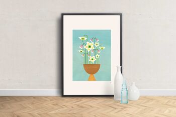 Limited Edition Plant Head A2 Giclée Art Print, 4 of 6