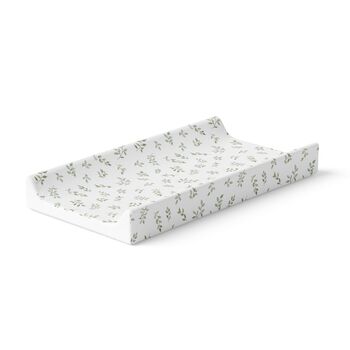 Delicate Leaves Deluxe Unisex Baby Anti Roll Wedge Changing Mat, 3 of 3