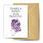 Grape Ful Plantable Card, thumbnail 1 of 2