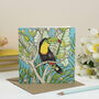 'Black Birds' Mixed Pack Of Ten Greeting Cards, thumbnail 4 of 10