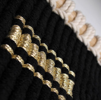 'Nera' Modern Tapestry Wall Hanging, 7 of 8