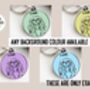 Cavalier King Charles Spaniel Outline ID Tag, thumbnail 4 of 4