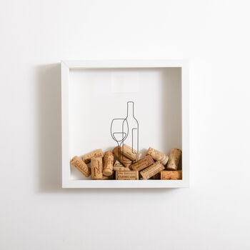 Wine Bottle Cork Collector Frame Home Decor, 7 of 9
