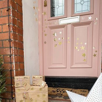 Christmas Star Door/Wall Stickers, 3 of 12