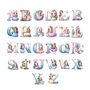 Personalised Children's Name Print | Nursery Wall Art | Princess, thumbnail 4 of 10