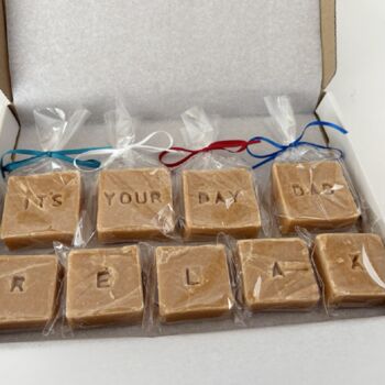 Happy Fathers Day Scottish Tablet Gift Box, 10 of 12