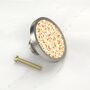 Brown Floral Cabinet Knobs For Cupboard Doors And Drawers, thumbnail 9 of 9