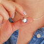 Personalised Sterling Silver Rainbow Necklace, thumbnail 2 of 8