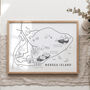 Personalised Our Favourite Places/Map Poster, thumbnail 5 of 12