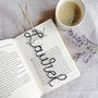 Personalised Name Wire Bookmark, thumbnail 5 of 8