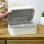 Personalised Floral Travel Jewellery Box, thumbnail 3 of 6
