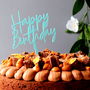 Happy Birthday Cake Topper, thumbnail 1 of 2