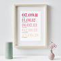 Personalised Special Dates Print, thumbnail 8 of 8