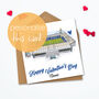 Valentines Preston North End Personalised Card, thumbnail 1 of 5
