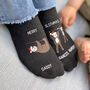 Personalised Christmas Sloth Socks, thumbnail 2 of 5