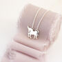 Unicorn Sterling Silver Magical Necklace, thumbnail 2 of 12