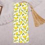 Lemon Bookmark With Coloured Tassel, thumbnail 1 of 3