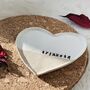 Personalised Clay Heart Trinket Dish, thumbnail 2 of 2