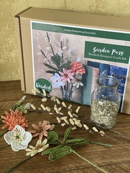 Garden Posy Flower Vase Craft Kit, 3 of 7