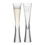 Moya Champagne Flutes – Set Of Two, thumbnail 1 of 4