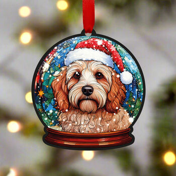Cavapoo Dog Tree Decoration, 3 of 4