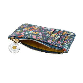 Ditsy Print Card Holder Wallet Purse | Floral Print, 3 of 4