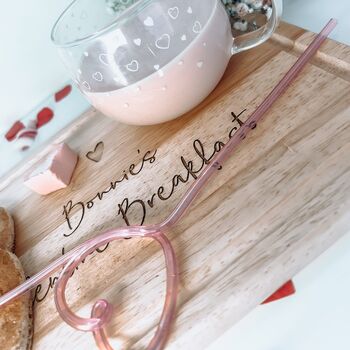 Personalised Valentine’s Breakfast Board, 3 of 8