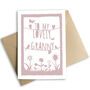 Personalised Granny/Grandma/Nan/Nanny Birthday Card, thumbnail 4 of 6